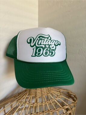 New! Vintage 1965 Trucker Cap